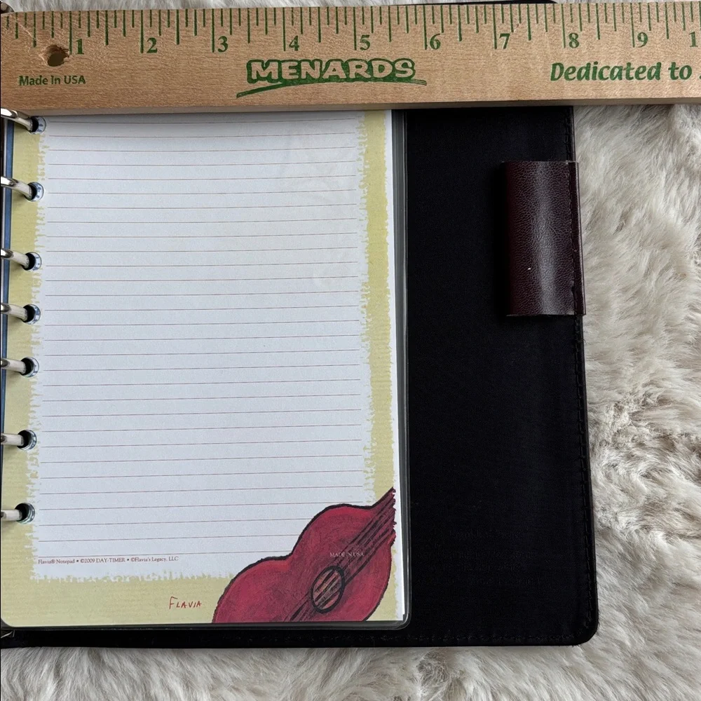 Franklin Covey Original Classic 7-Ring Starter Binder Burgundy Vintage‎ MCM